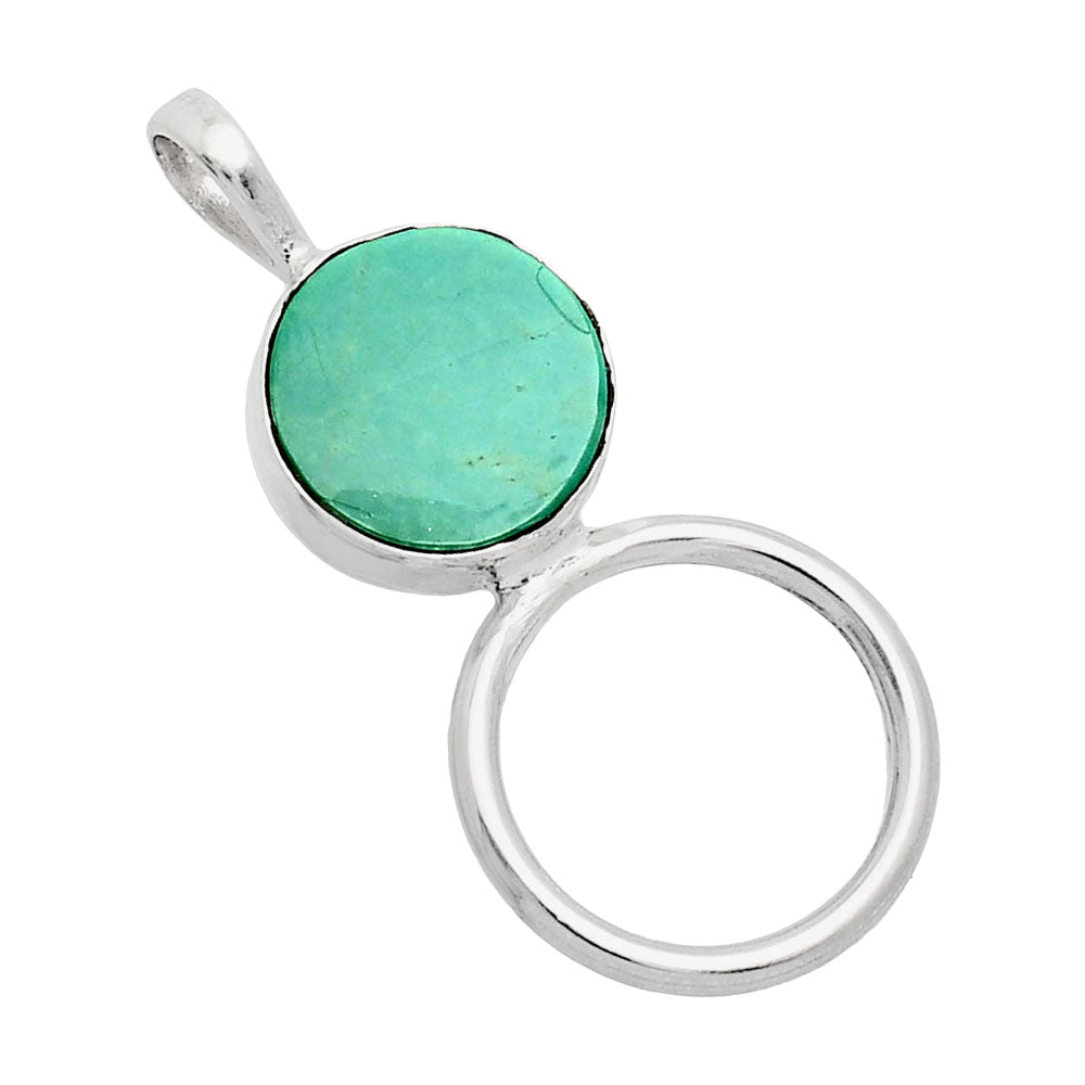 Premium Quality Sleeping Beauty Turquoise Pendant T-1012 27-EP10127