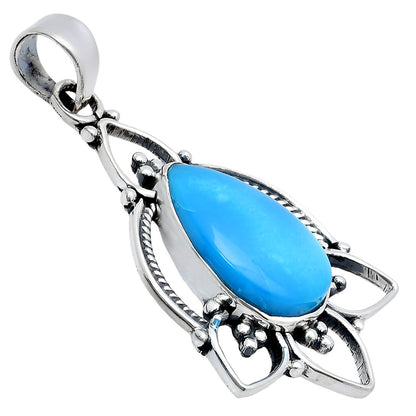 Premium Quality Rare Turquoise Nevada Aztec Mt Pendant P-1444 27-EP10133
