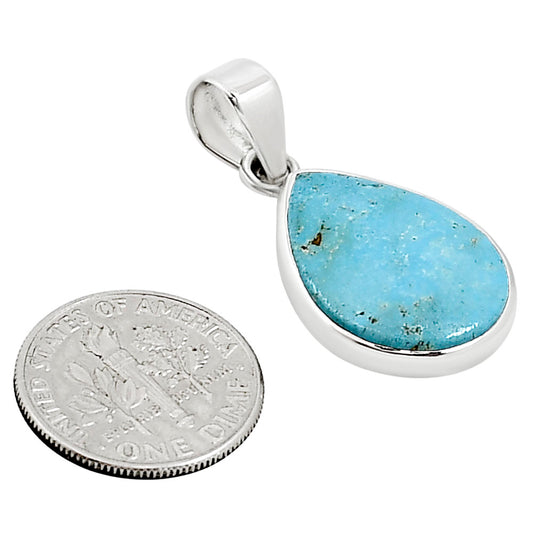 Natural Rare Turquoise Nevada Aztec Mt Pendant P-1002 27-EP10864
