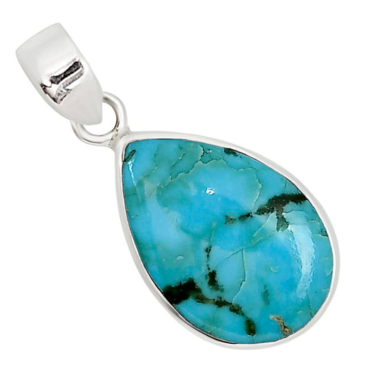 Natural Rare Turquoise Nevada Aztec Mt Pendant P-1002 27-EP10866