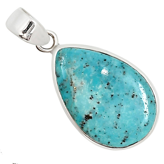 Natural Rare Turquoise Nevada Aztec Mt Pendant P-1002 27-EP10867