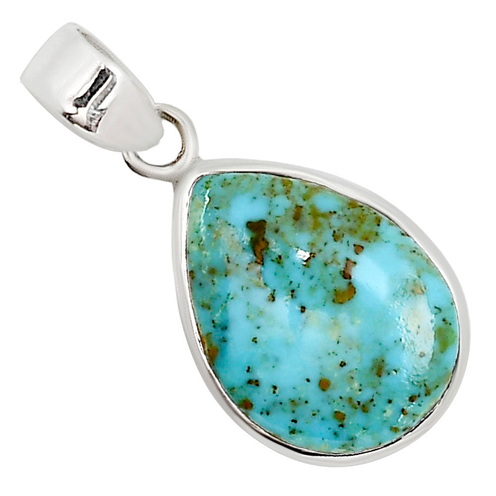 Natural Rare Turquoise Nevada Aztec Mt Pendant P-1002 27-EP10868