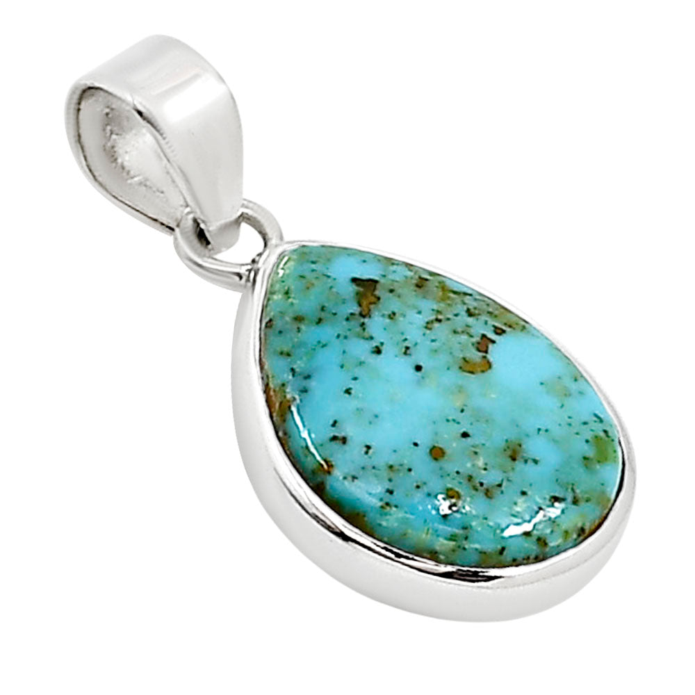 Natural Rare Turquoise Nevada Aztec Mt Pendant P-1002 27-EP10868