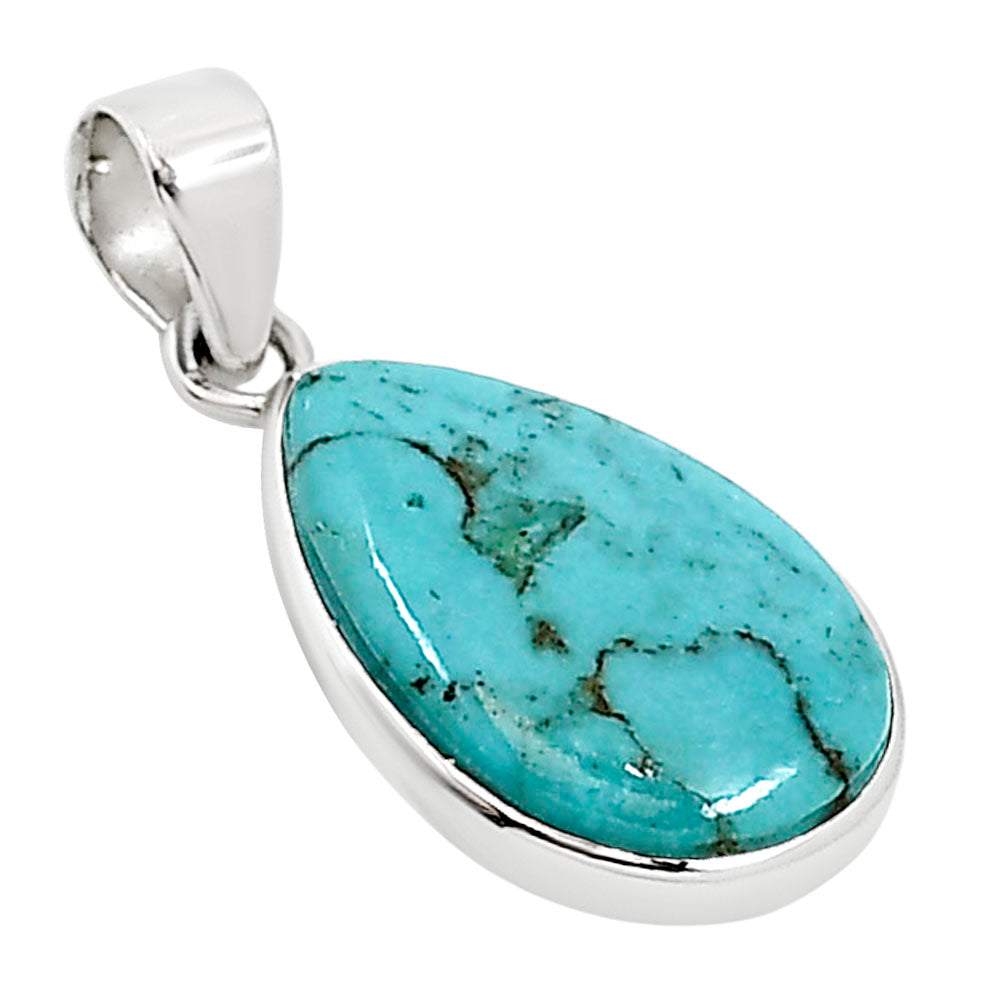 Natural Rare Turquoise Nevada Aztec Mt Pendant P-1002 27-EP10870