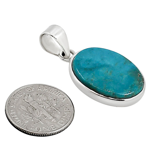 Natural Rare Turquoise Nevada Aztec Mt Pendant P-1002 27-EP10885