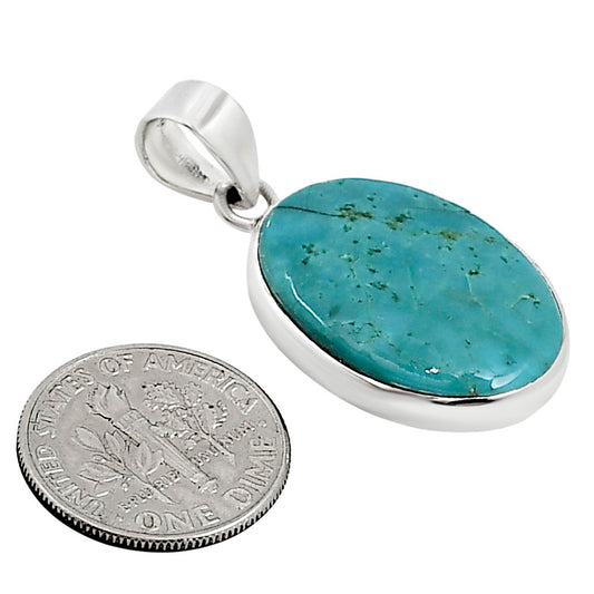 Natural Rare Turquoise Nevada Aztec Mt Pendant P-1002 27-EP10887