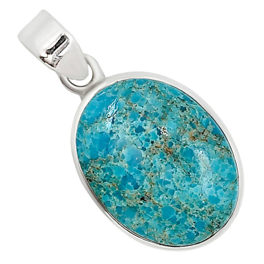 Natural Rare Turquoise Nevada Aztec Mt Pendant P-1002 27-EP10893