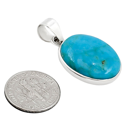Sleeping Beauty Turquoise Pendant P-1002 27-EP10895