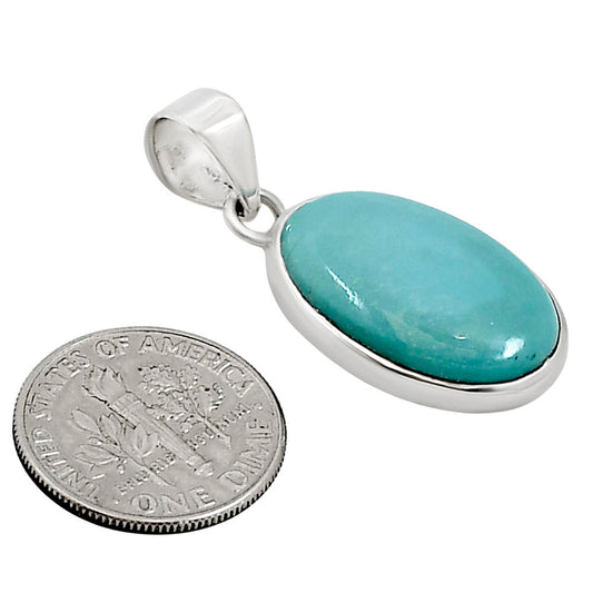 Natural Rare Turquoise Nevada Aztec Mt Pendant P-1002 27-EP10904