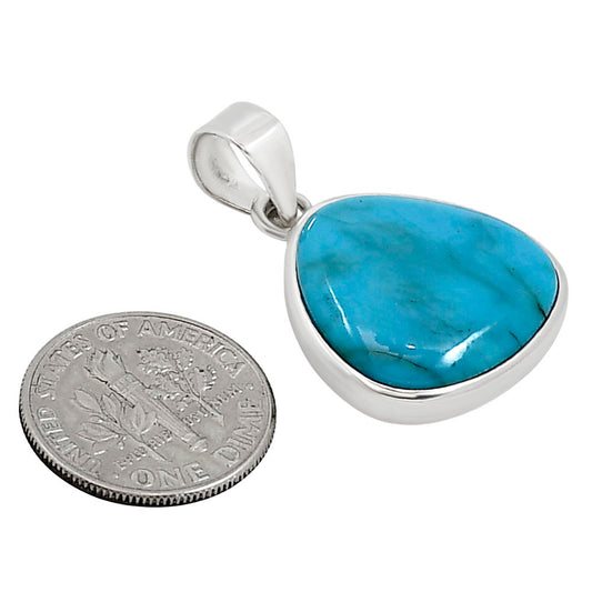 Natural Rare Turquoise Nevada Aztec Mt Pendant P-1002 27-EP10907