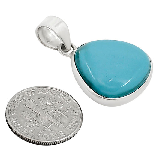 Sleeping Beauty Turquoise Pendant P-1002 27-EP10912