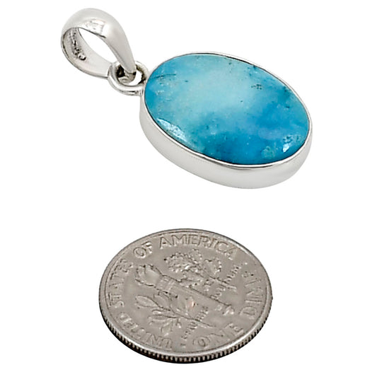 Natural Rare Turquoise Nevada Aztec Mt Pendant P-1001 27-EP11111