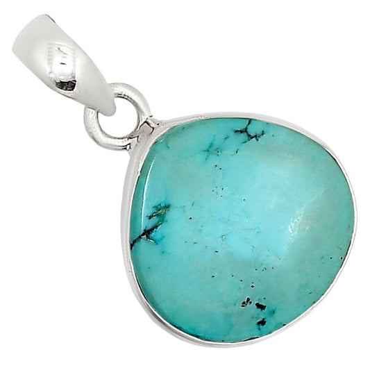 Natural Rare Turquoise Nevada Aztec Mt Pendant P-1001 27-EP11126