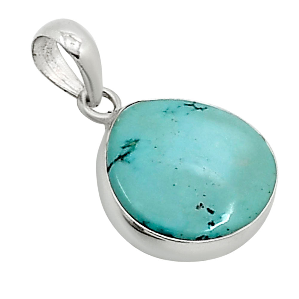 Natural Rare Turquoise Nevada Aztec Mt Pendant P-1001 27-EP11126