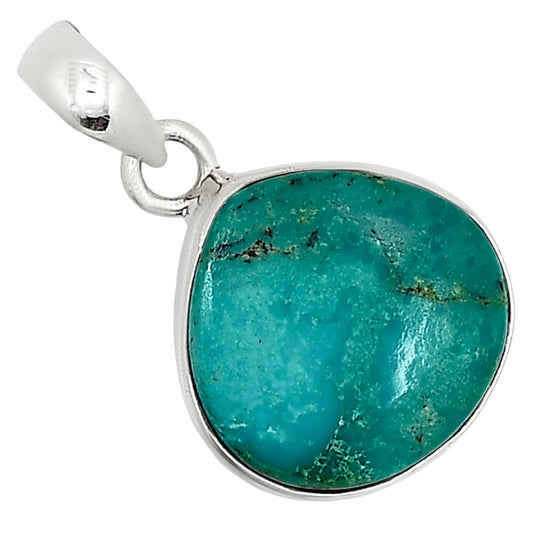 Natural Rare Turquoise Nevada Aztec Mt Pendant P-1001 27-EP11127
