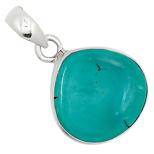 Natural Rare Turquoise Nevada Aztec Mt Pendant P-1001 27-EP11128