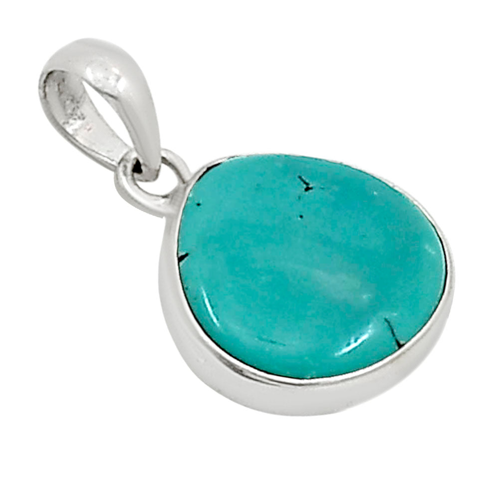 Natural Rare Turquoise Nevada Aztec Mt Pendant P-1001 27-EP11128