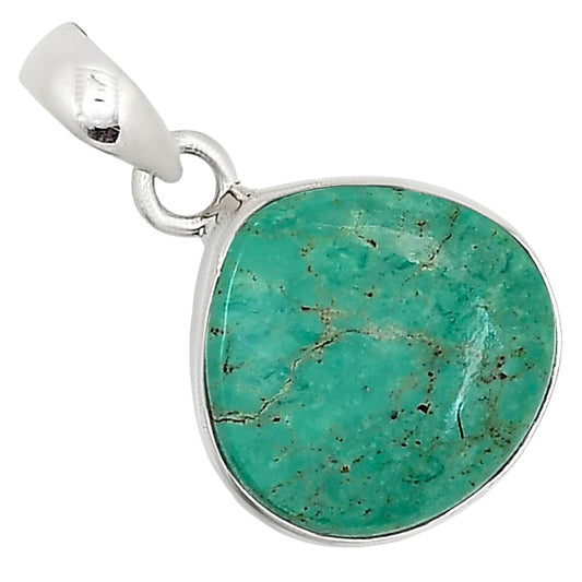 Natural Rare Turquoise Nevada Aztec Mt Pendant P-1001 27-EP11130