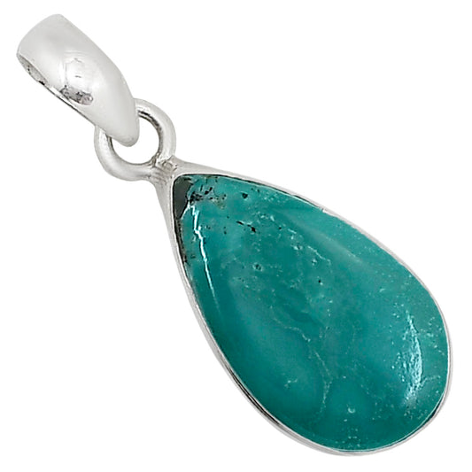 Natural Rare Turquoise Nevada Aztec Mt Pendant P-1001 27-EP11142