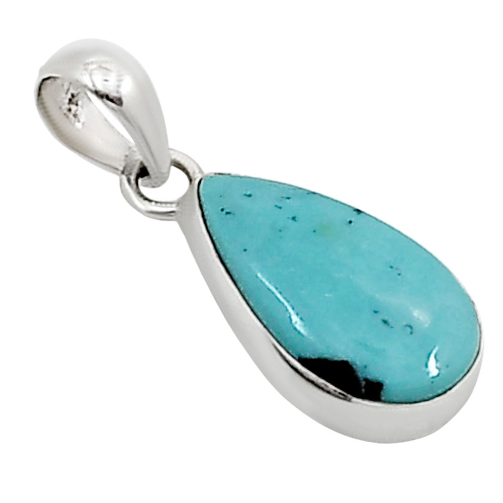 Natural Rare Turquoise Nevada Aztec Mt Pendant P-1001 27-EP11145