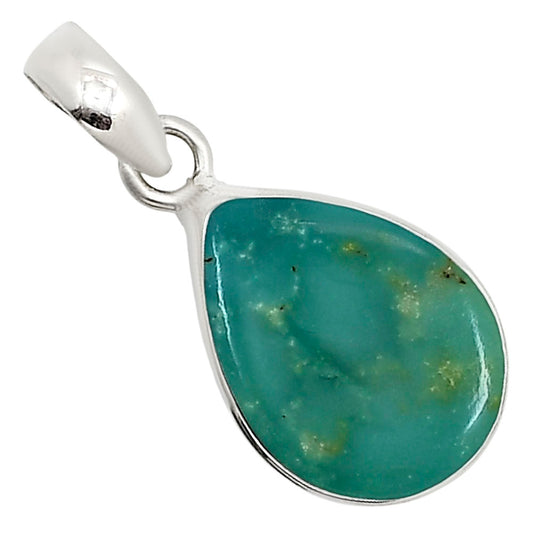 Natural Rare Turquoise Nevada Aztec Mt Pendant P-1001 27-EP11155
