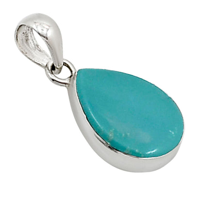 Natural Rare Turquoise Nevada Aztec Mt Pendant P-1001 27-EP11156