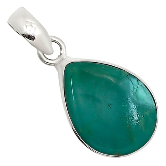 Natural Rare Turquoise Nevada Aztec Mt Pendant P-1001 27-EP11157