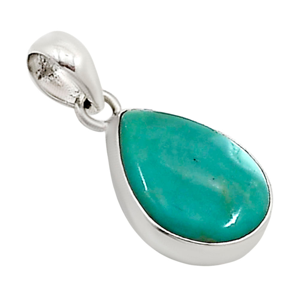 Natural Rare Turquoise Nevada Aztec Mt Pendant P-1001 27-EP11157