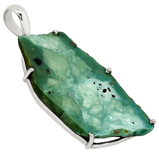 Natural Rare Turquoise Nevada Aztec Mt Pendant P-1013 27-EP11182