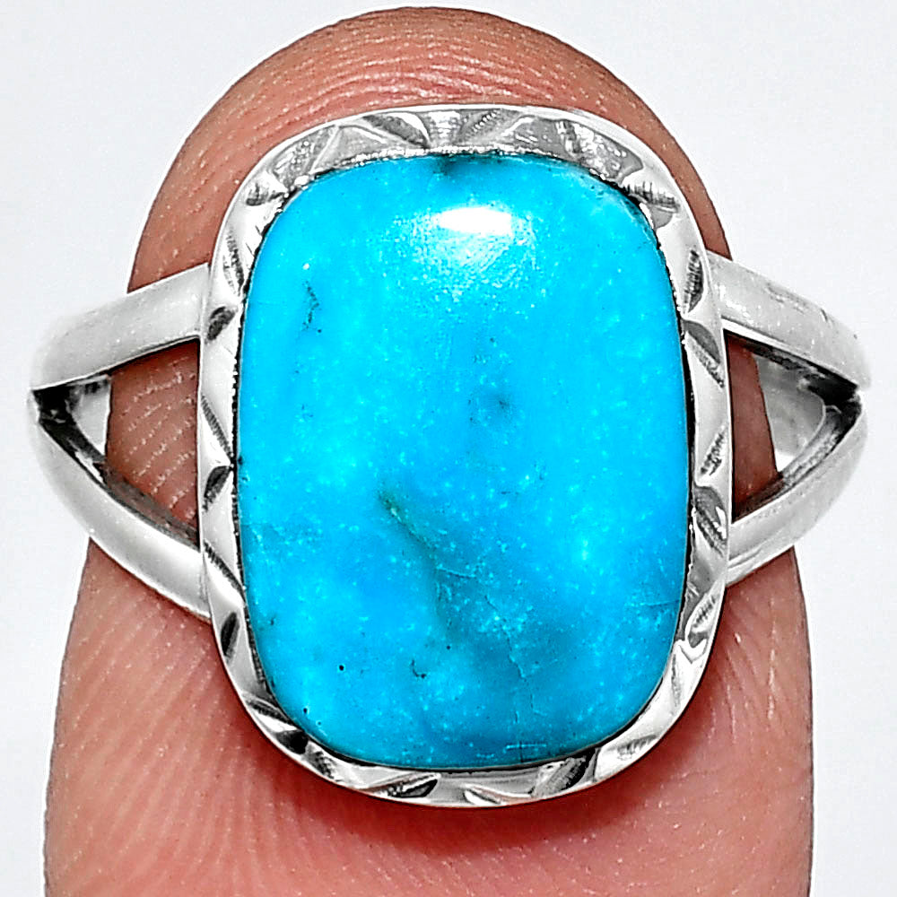 Premium Quality Sleeping Beauty Turquoise - USA Ring size-7 R-1074 27-ER10997