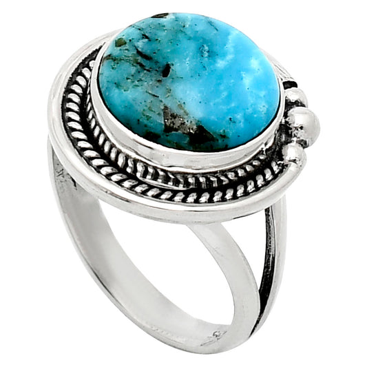 Premium Quality Turquoise Morenci Mine Ring size-7 R-1148 27-ER11027