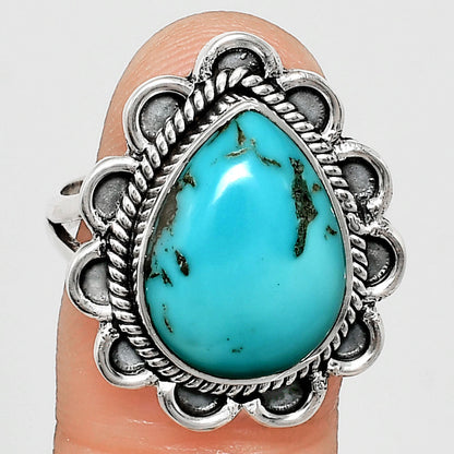Premium Quality Sleeping Beauty Turquoise - USA Ring size-8.5 R-1221 27-ER11041
