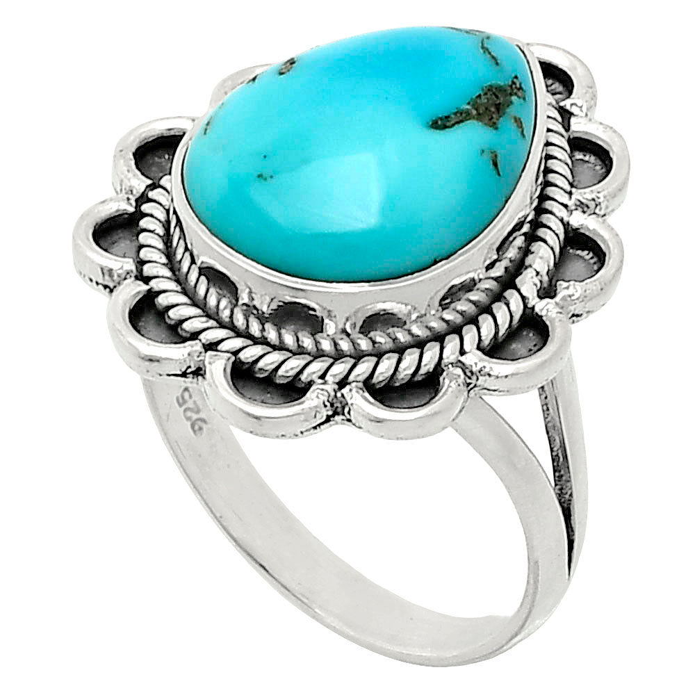 Premium Quality Sleeping Beauty Turquoise - USA Ring size-8.5 R-1221 27-ER11041