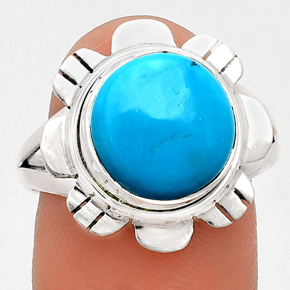 Premium Quality Sleeping Beauty Turquoise - USA Ring size-9 R-1342 27-ER11047