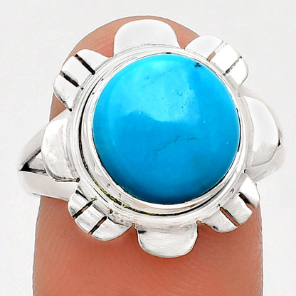 Premium Quality Sleeping Beauty Turquoise - USA Ring size-9 R-1342 27-ER11047
