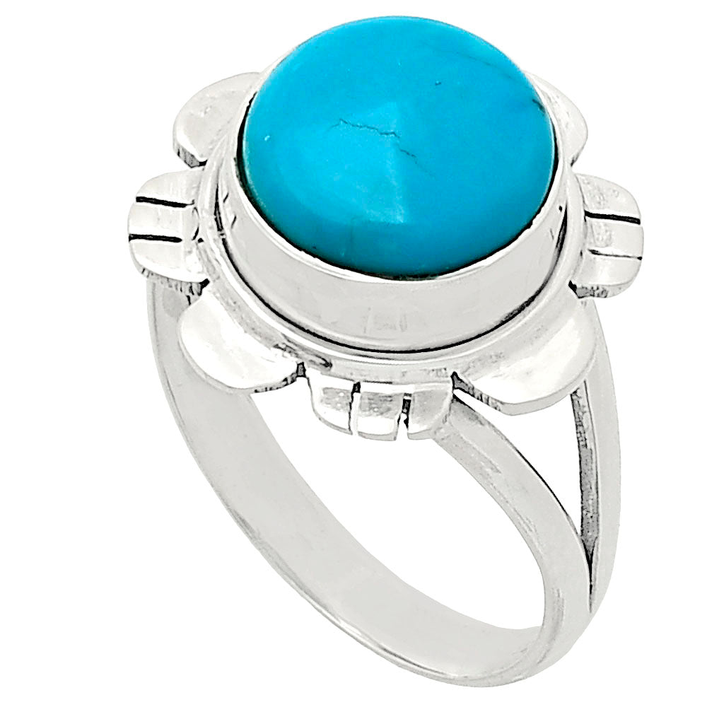 Premium Quality Sleeping Beauty Turquoise - USA Ring size-9 R-1342 27-ER11047
