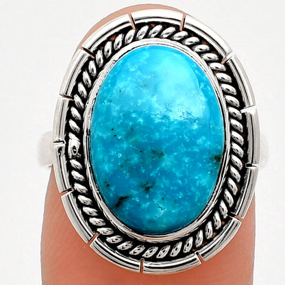 Premium Quality Turquoise Nevada Aztec Mt Ring size-7 R-1728 27-ER11051