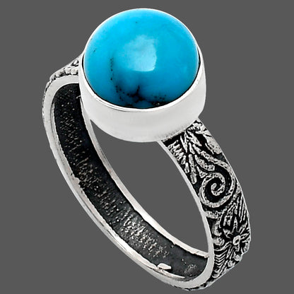Premium Quality Sleeping Beauty Turquoise - USA Ring size-9 R-1055 27-ER11061