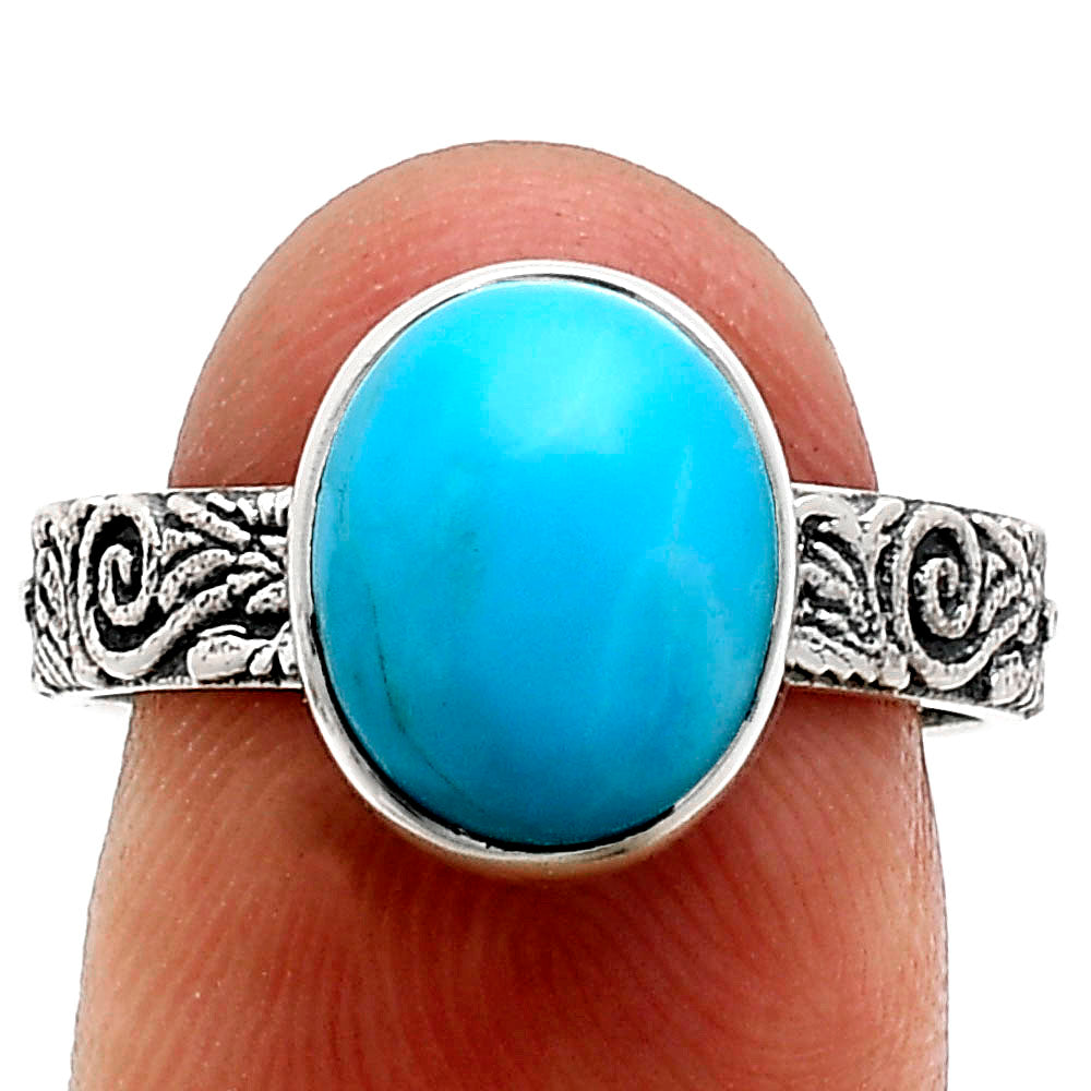Premium Quality Sleeping Beauty Turquoise - USA Ring size-8 R-1055 27-ER11062