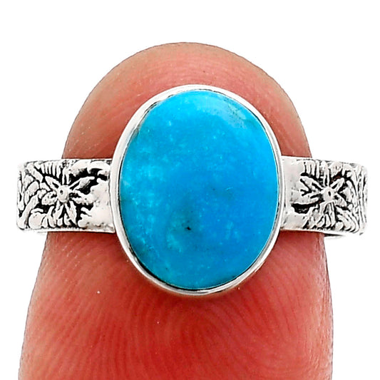 Premium Quality Sleeping Beauty Turquoise - USA Ring size-7 R-1055 27-ER11065