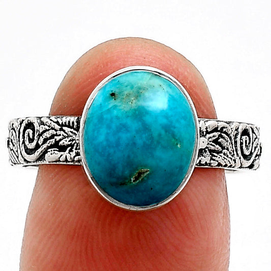 Premium Quality Sleeping Beauty Turquoise - USA Ring size-9 R-1055 27-ER11068