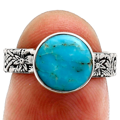 Premium Quality Sleeping Beauty Turquoise - USA Ring size-6 R-1055 27-ER11069