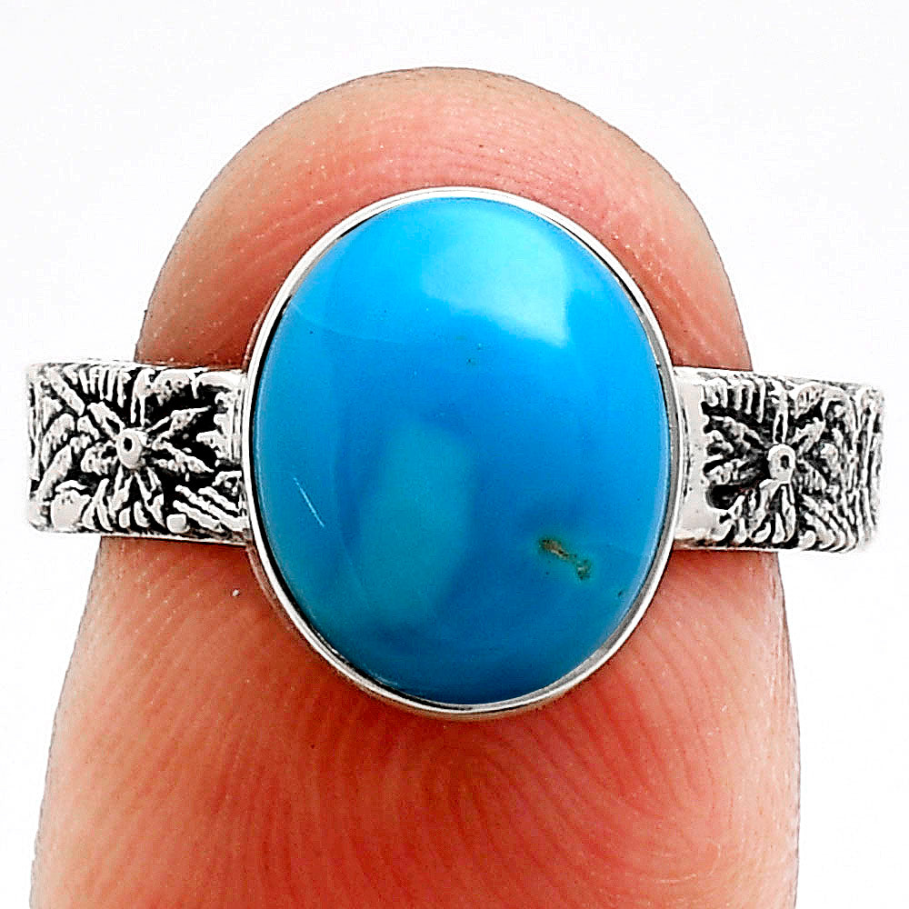 Premium Quality Sleeping Beauty Turquoise - USA Ring size-7 R-1055 27-ER11070