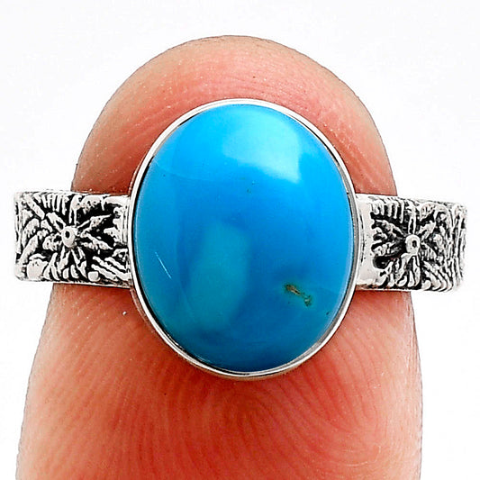Premium Quality Sleeping Beauty Turquoise - USA Ring size-7 R-1055 27-ER11070