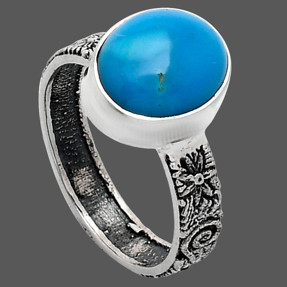 Premium Quality Sleeping Beauty Turquoise - USA Ring size-7 R-1055 27-ER11070