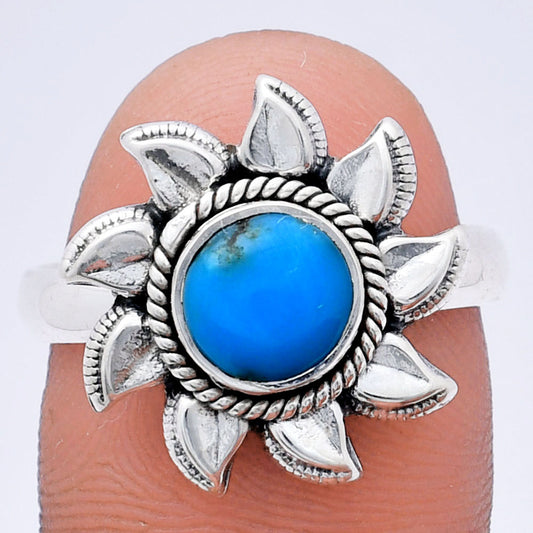 Premium Quality Sun - Sleeping Beauty Turquoise Ring size-8.5 R-1617 27-ER11072
