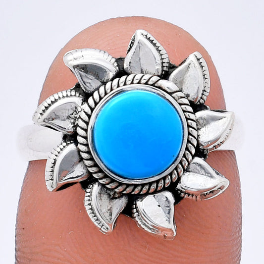 Premium Quality Sun - Sleeping Beauty Turquoise Ring size-7 R-1617 27-ER11074
