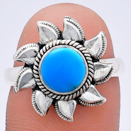 Premium Quality Sun - Sleeping Beauty Turquoise Ring size-8 R-1617 27-ER11075