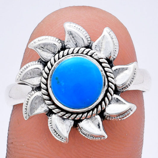 Premium Quality Sun - Sleeping Beauty Turquoise Ring size-8.5 R-1617 27-ER11076
