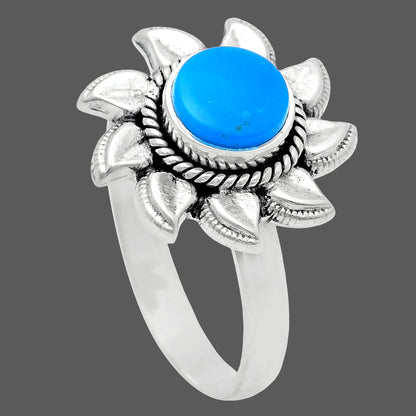 Premium Quality Sun - Sleeping Beauty Turquoise Ring size-8.5 R-1617 27-ER11076